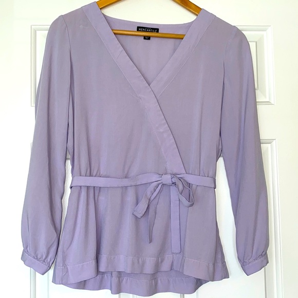 J. Crew Tops - 2/$15 JCrew Faux Wrap top